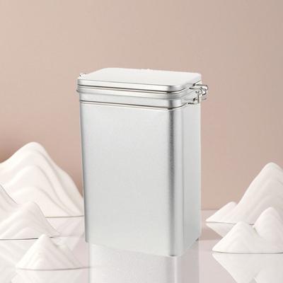 Boîte de Rangement pour Café Étanche à l'Humidité Boîte Vintage en Fer Blanc Contenant Métallique Boîte de Rangement Alimentaire Maison
