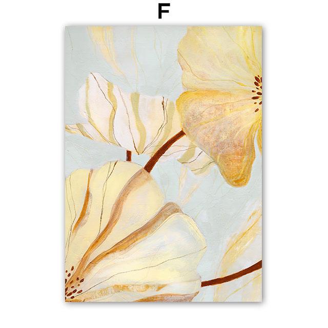Boho Abstract Girl Wine Lily Flower Illustration Wall Art Canvas Painting Nordic Poster And Prints Picture For Living Room Decor