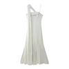 Women's Clothing Fashionable Sexy Simple Design Satin Dress Dress Slim Dress