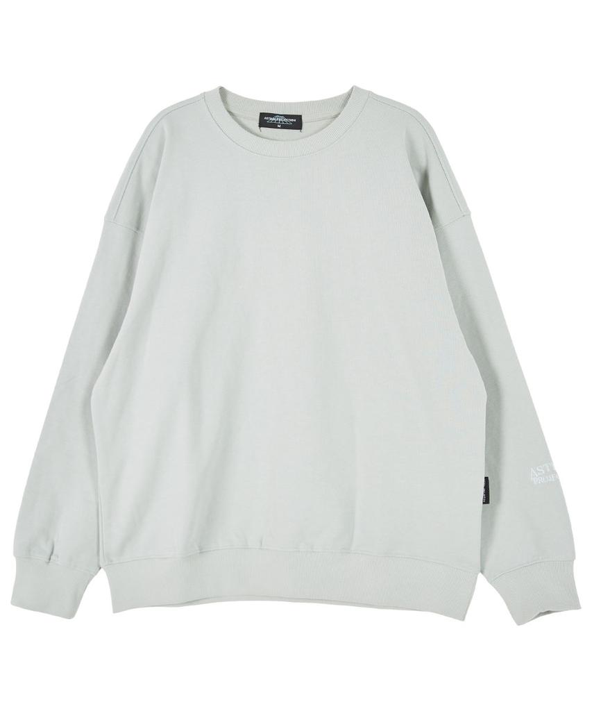 ASTRAL PROJECTION Basic Oversized Drop Shoulder Sweatshirt_Mint