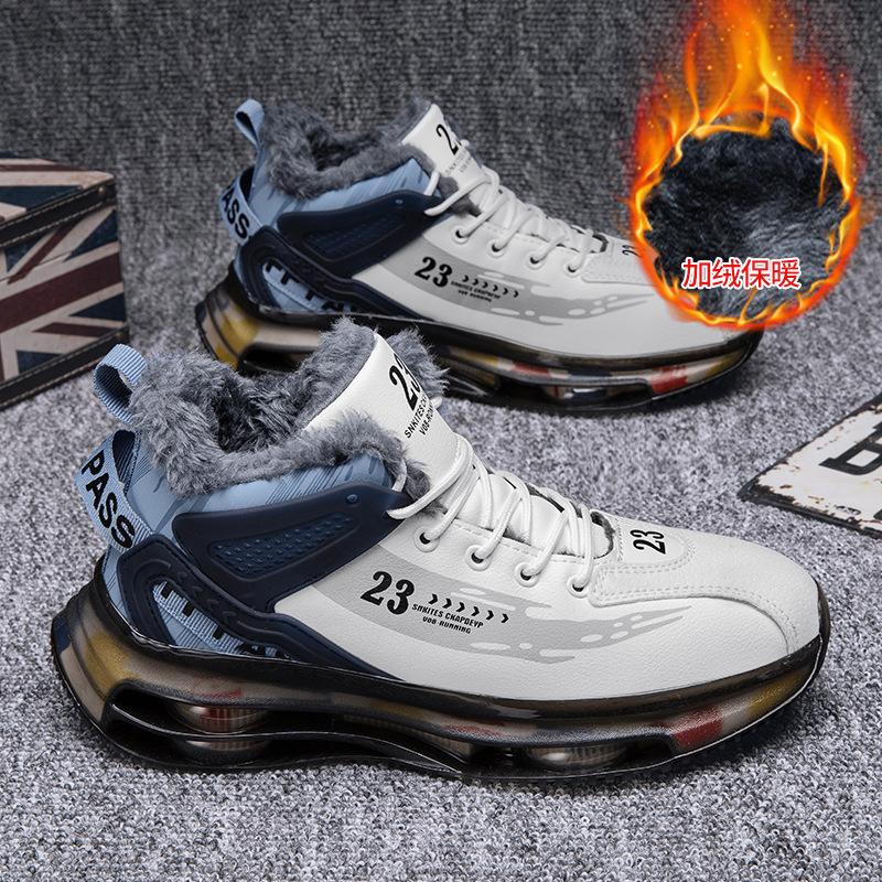 

Мужская обувь весна 2025 новые кроссовки на воздушной подушке кроссовки мужские повседневные универсальные на толстой подошве модные туфли для папы 39