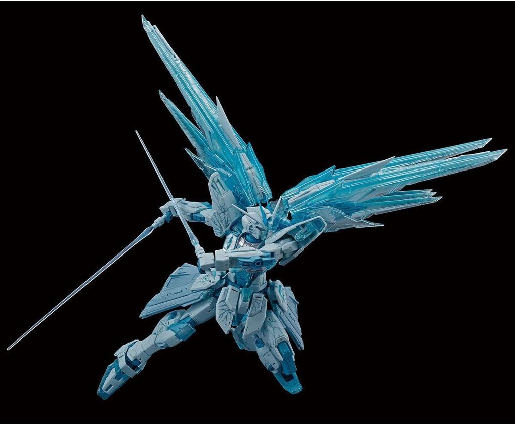 MG Freedom Gundam Ver.2.0 [CROSS CONTRAST COLORS/CLEAR BLUE] 1/100 Scale Pre-colored Plastic Model Kit