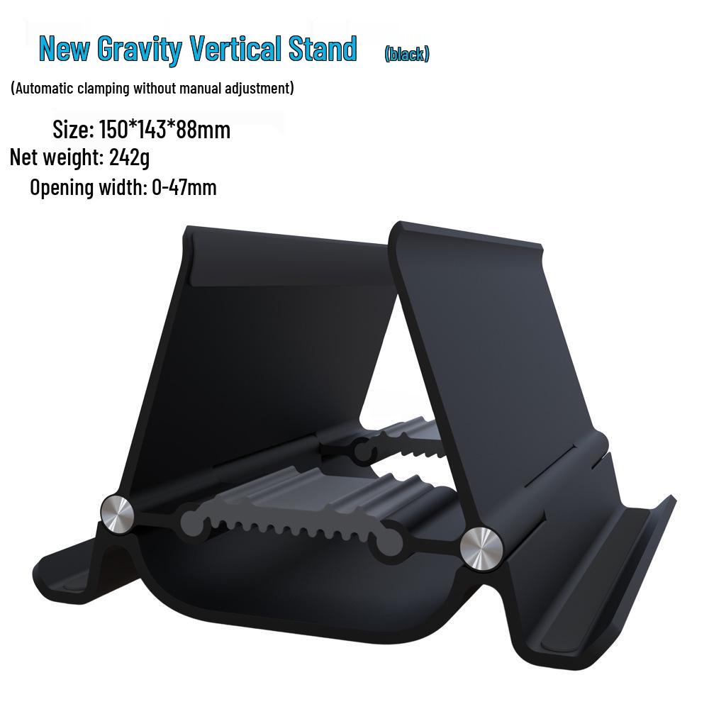 Vertical Metal Desk Storage Rack for Gaming Laptop, Macbook, iPad, and Tablets