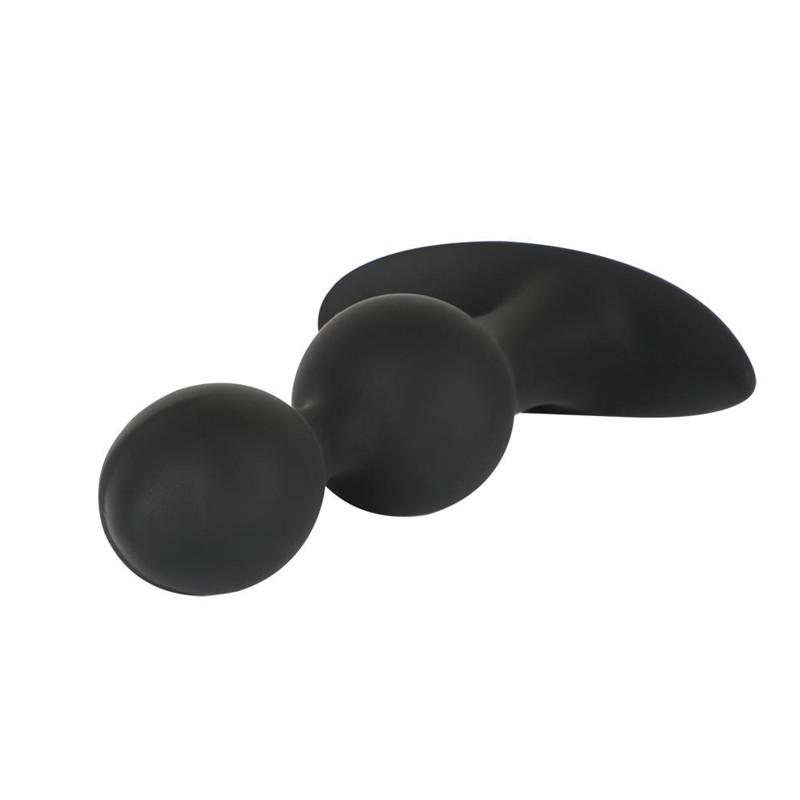 Flowers Shape Anal Plug Silicone Butt Plug with Beads Backyard Balls Sex Toys