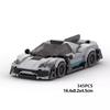 MOC Building Blocks 8-Grid Super Car Model DIY Assembly Bricks Toy For Boys