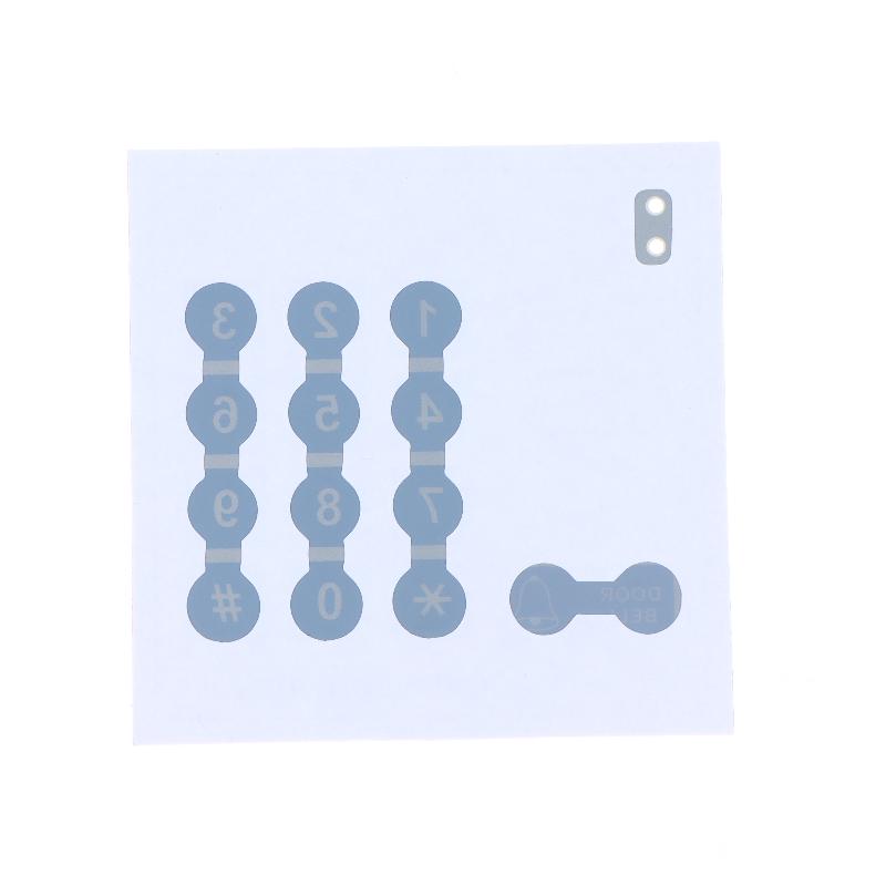 Keypad Mask Panel Coating For Keypad Ic Id Access Control System Device Machine Security Proximity Entry Door Lock