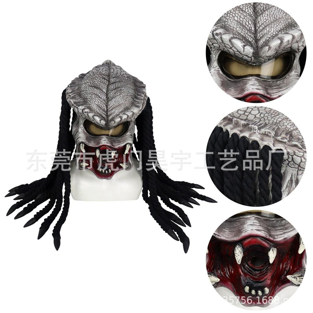 Popular Alien vs. Predator Headgear Halloween cosplay The mask prop is wearable