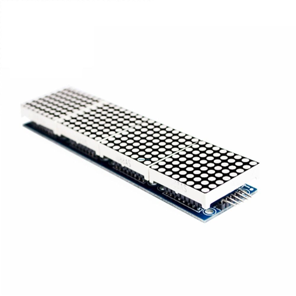5Pin Line Dot Matrix Module Red Green Blue Led Matrix Panel 4 in 1 MAX7219 Module Electronics