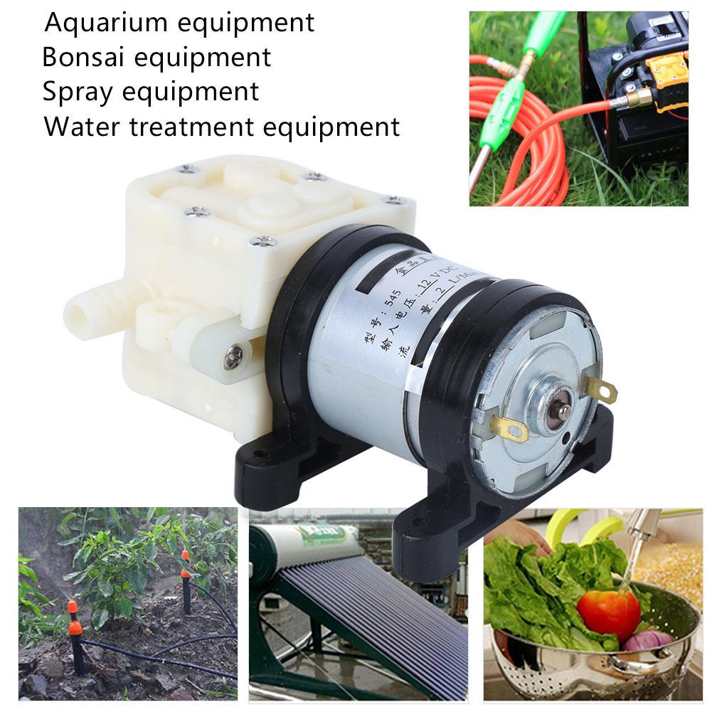 DC12V 545 Diaphragm Pump with Self Priming Function 5   10m Lift