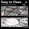 Table Placemat Absorbent Kitchen Dish Drying Mats Drain Pad Tableware Non-slip Draining Rug Washable