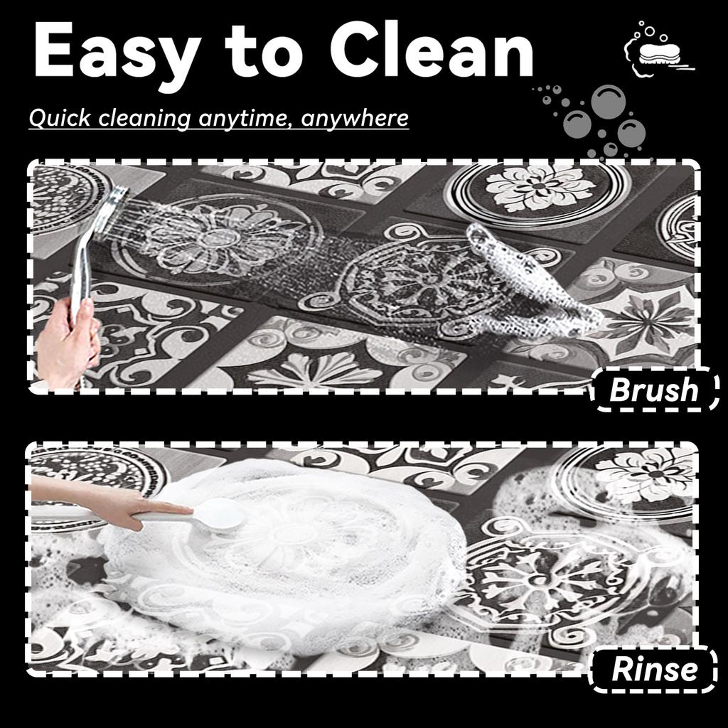 Table Placemat Absorbent Kitchen Dish Drying Mats Drain Pad Tableware Non-slip Draining Rug Washable