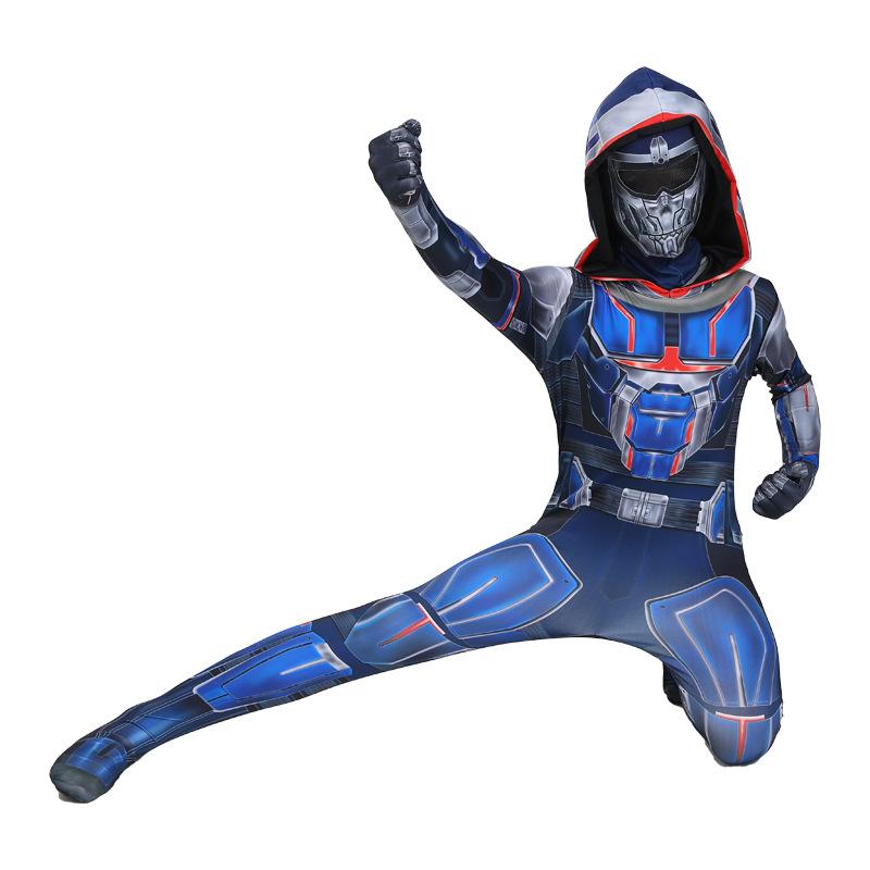 Spider-Man Bodysuit Hero Toby Adult Cosplay Costume Halloween Kids Muscle Spider Onesie