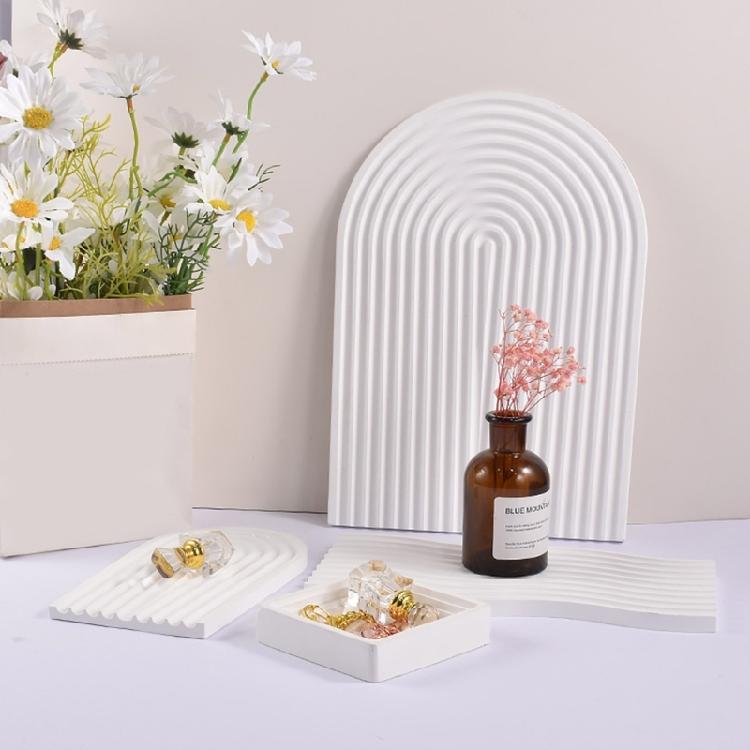 Resin Tray Mold Silicone Coasters Mold for Cup Mat Home Decor Jewelry Box Mold