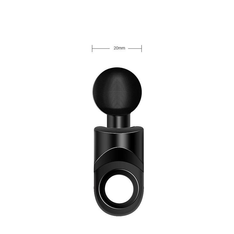 17mm Ball Head Phone Mount with Magnetic Suction Cup and Aluminum Connector for Car.