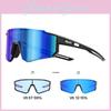 Óculos de Ciclismo Scvcn Com Lentes Coloridas Gradientes Para Corrida ao Ar Livre e Mountain Bike