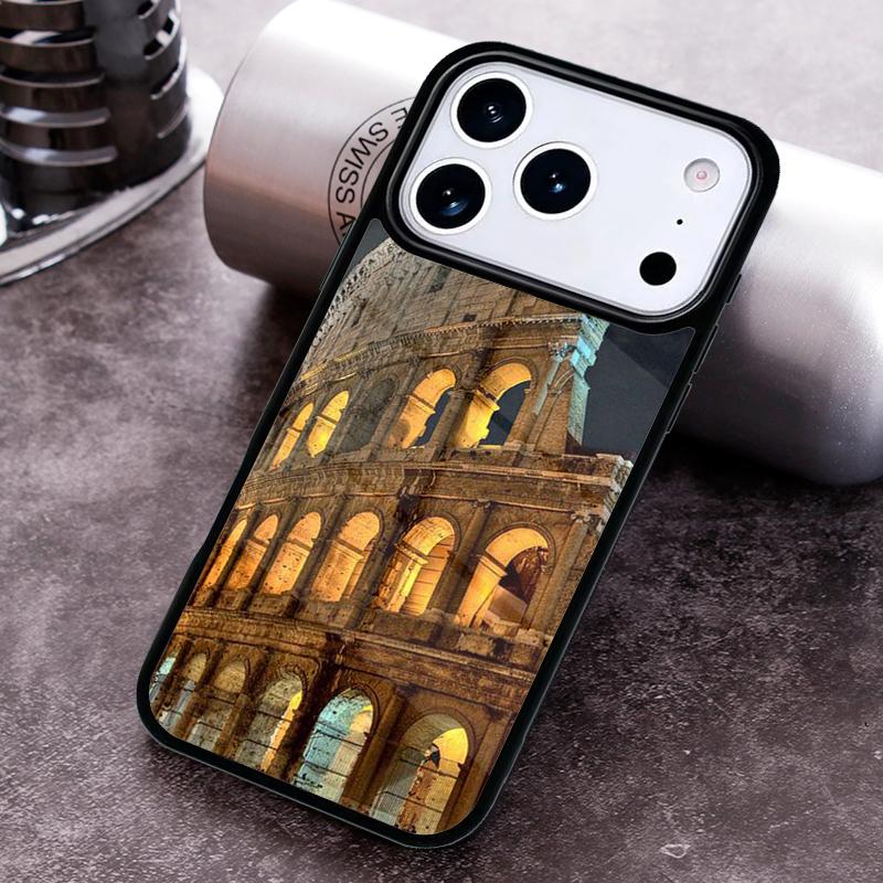 Colosseum Rome Italy Phone Case For iPhone 17 16 15 14 13 12 11 Pro Max Plus 17Air Soft Silicone Cover