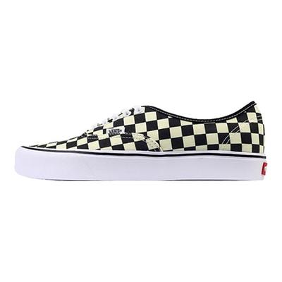 Authentic Lite Damero - Zapatillas Unisex Blanco Negro VN0A2Z5J5GX