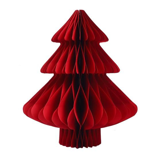Honeycomb Christmas Tree 3D Honeycomb Table Centerpiece Folding Paper Christmas Tree Ornament for Winter Home Xmas Party Decoration