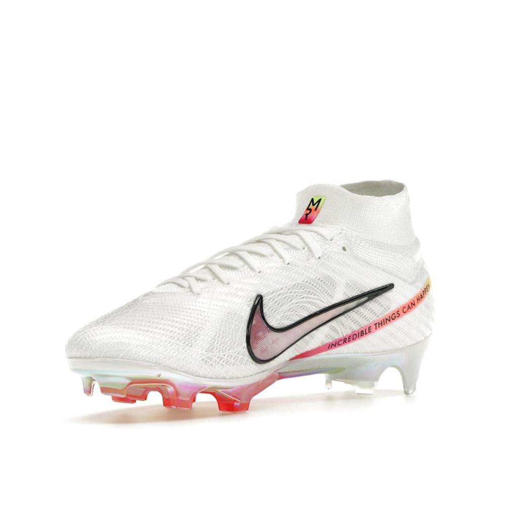 Marcus Rashford x Nike Zoom Mercurial Superfly 9 Elite FG Better Believe It Men Sneakers White Black FD1171-100