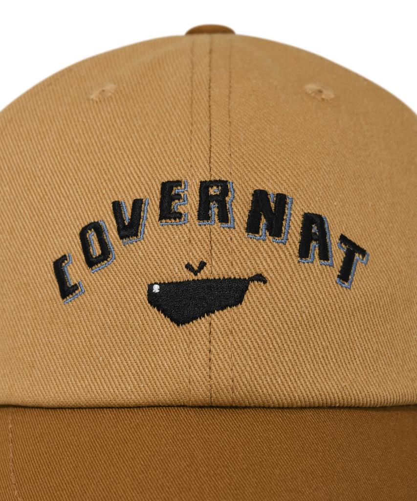 COVERNAT Paper Whale Ball Cap Beige