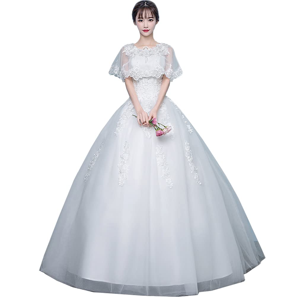 

JINZUOMA Свадебное Длинное Тюлевое Цветочное Элегантное и Идеальное для и Размер Женское Платье, Платье, Вышивка, Формальное, Свадьбы, Приемы, Вечеринки после