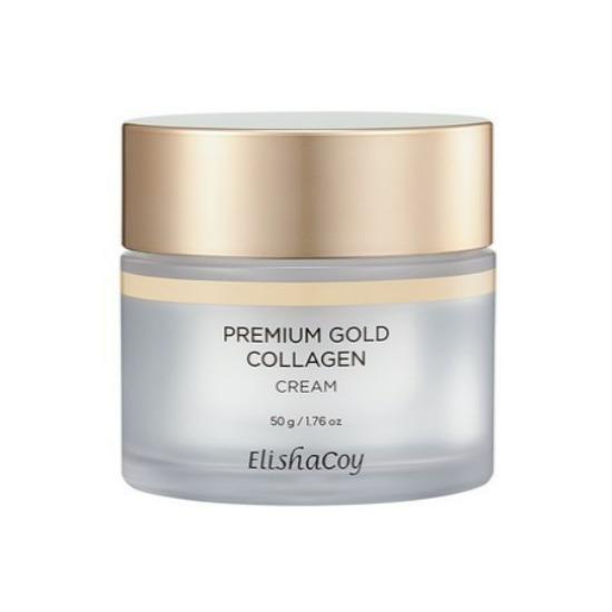 Elishacoy Premium Gold Collagen Cream Firming & Anti-Aging Moisturizer 50g