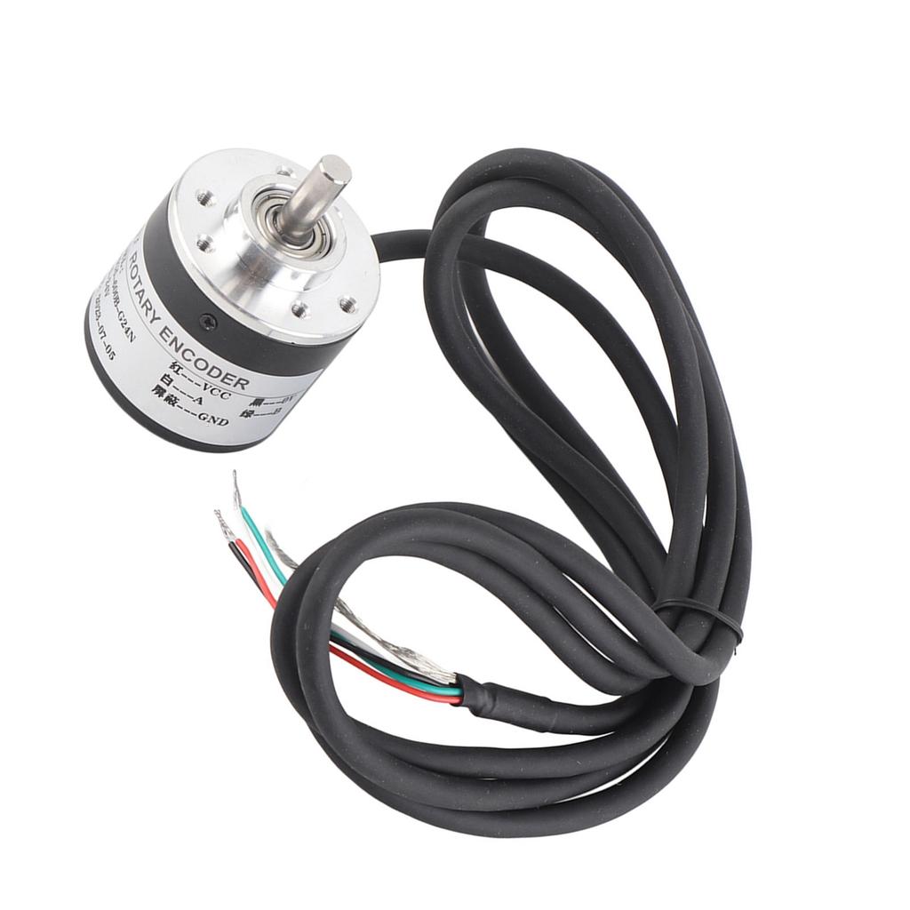 Industrial Automation Equipment 600P/R Magnetoelectric Incremental Rotation Encoder 5V‑24V  2‑Phases Shaft 6mm