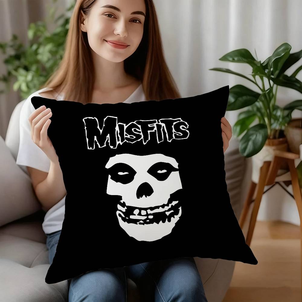 M-Misfits Thriller Classic Pillow Case Plush Fabric Soft Pillowcase Double Sided Print Cushion Cover Household Gifts