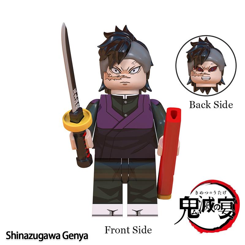 Slayer Assembled Demon Building Blocks Iguro Obanai Kanroji Mitsuri Puzzle Toy