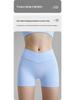 2025 Nude Feel Women's Yoga Peach Butt Fitness Shorts - Summer Three-Quarter Length for Running and Sports