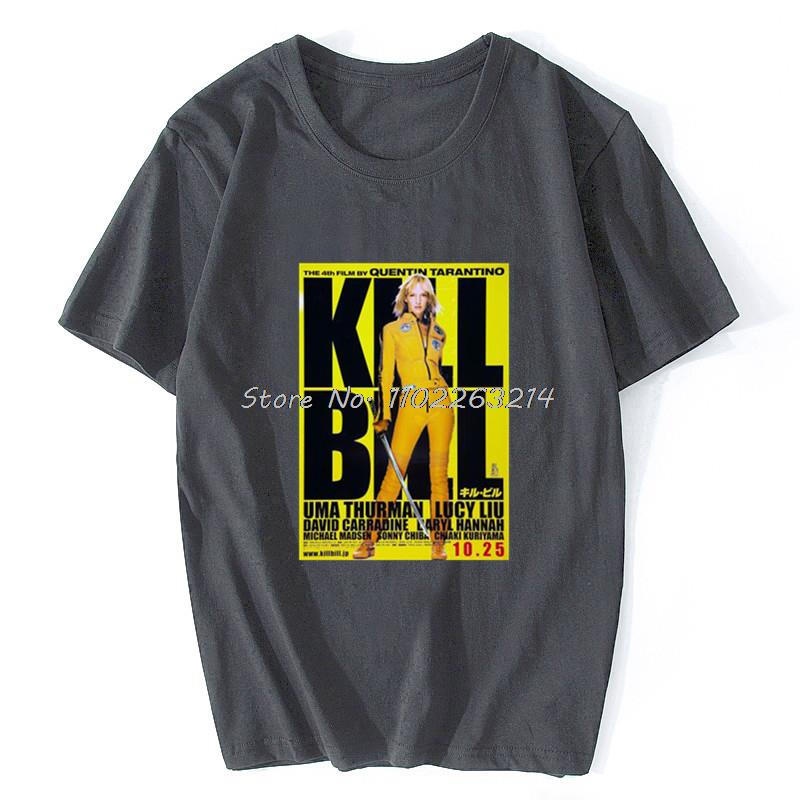 Kill Bill 2003 Bojové umění Japonský filmový plakát Tričko Letní tričko Unisex Bavlna Oversized Streetwear Harajuku Trička