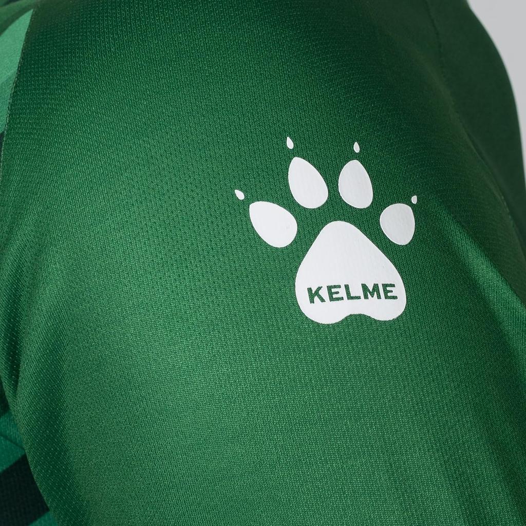 Kelme Men's Long Sleeve Goalkeeper Set (Jacket and Pants) - Match Training Spare Set (Green, Size L)