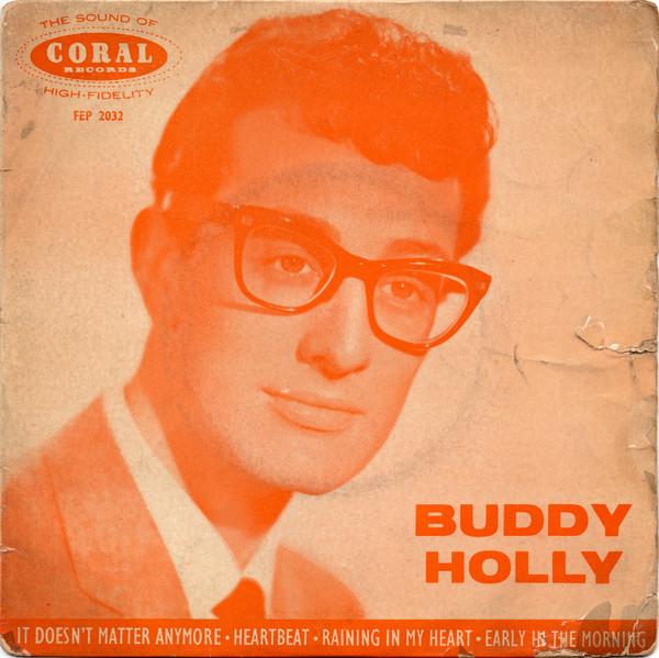 

7inch Record BUDDY HOLLY - Buddy Holly FEP2032 Coral UK Rock Used