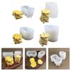3D Lion Silicone Pastries Molds for Mousse Cake Dessert Baking Treat Molds for Puddings Pastry Jellies and Soap Making