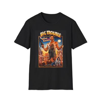 Big Trouble Little China Poster Unisex T-Shirt| Retro Action Movie Tee