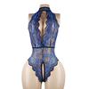 Night Concubine Erotic Underwear Perspective Lace Deep V Onesie Open Neck To Avoid Female Temptation