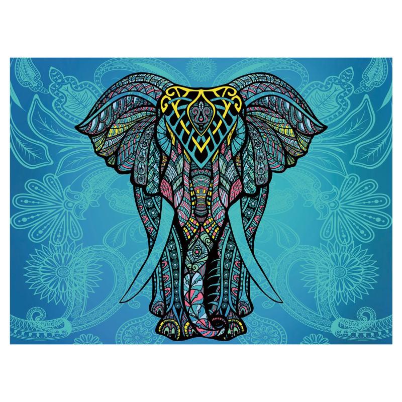 Boho Style Mandala Elephant Tapestry Wall Hanging Living Room Bedroom Decor