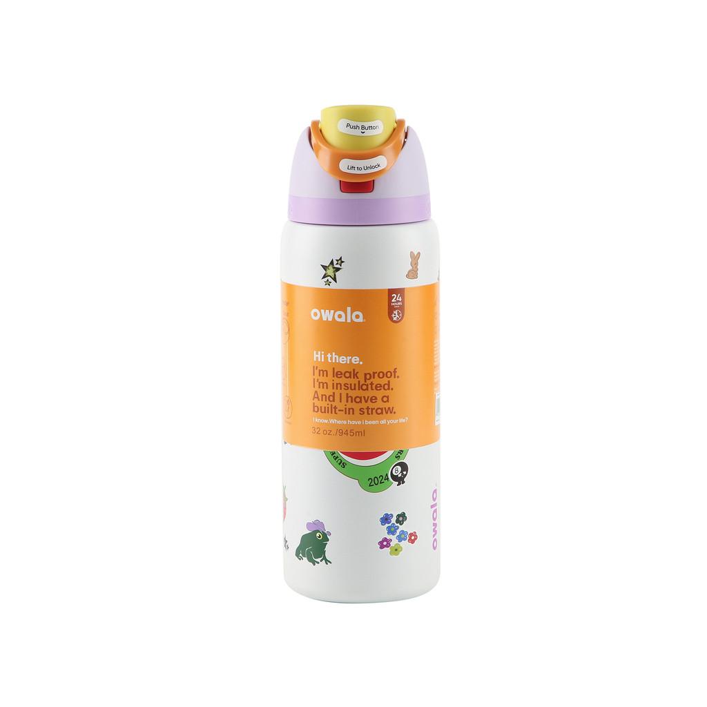 Fruits Vacuum Insulated Water Bottle With 304 Steel Inner And Portable Design For Outdoor Activities