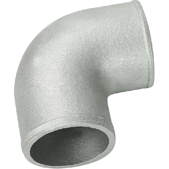 2 Inch/2.5 inch/3 inch/3.5 inch/4 inch 90 Degree Cast Aluminum Elbow Tube Joiner Intercooler Turbo Tight Bend (2in) 2in