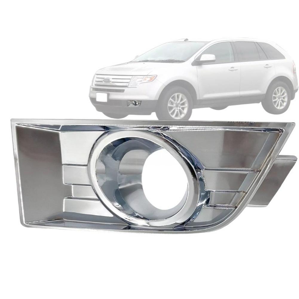 

2pcs Chrome Fog Light Bezel Grille Fog Lamp Cover Grilles For FOR FORD FOR EDGE 2007-2010 Left Right China Mainland