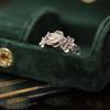 925 Silver Rose Flower Ring For Women Unique Ins Fashion Light Luxury Personalized Gift