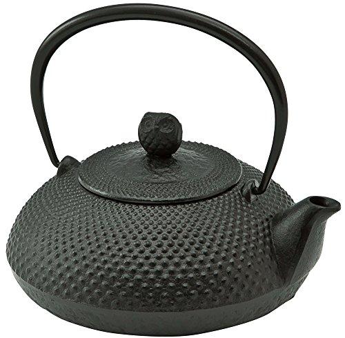 Ikenaga IronWorks 0.6L Iron Kettle, Nambu Ironware Teapot, Iron Supplementation, Made in Japan