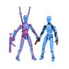 1 Set 3D Printed With Full Articulation For Stop Motion Figure Dummy Lucky 13 Robot Movable Figures Toys Robot Action Figure
