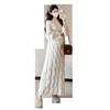 Maternity Winter Sweater Dress - Plus Size Long Skirt for Expectant Mothers (2025 High-End Style)