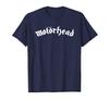 Motörhead – White Logo On Navy T-Shirt