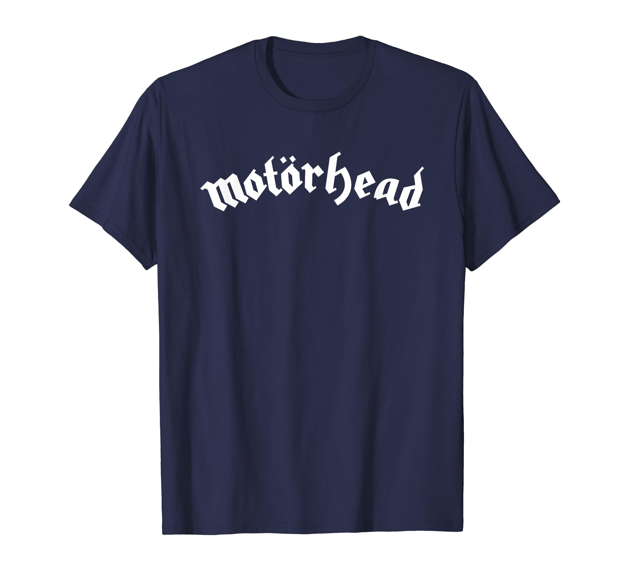 

Motörhead – White Logo On Navy T-Shirt