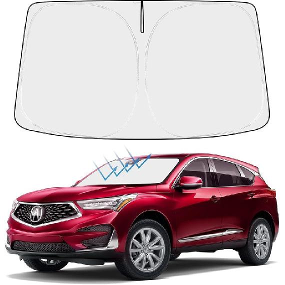 Proadsy 2025 Upgrade Front Windshield Sun Shade Foldable RAV4 Sunshade Protector Fit -2025 RAV-4 SUV Crossover, TRD Off-Road, LE XLE Premium Limited