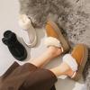 Women's shoes 2025 autumn and winter muffin new slippers summer platform sandals indoor air conditioning flat sole wool shoes women