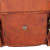 2 Side Pouch Motorcycle Brown Leather Saddle Panniers Saddlebags Bag New Handmade