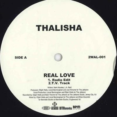 12inch Record THALISHA - Real Love 2WAL001 SMILE HEAT MUSI Rap & Hip-Hop/R&B Used